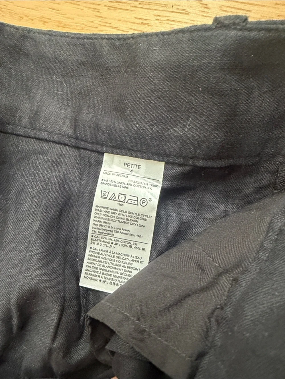 High Waisted Banana Republic Black women's Dress Pants - Straight Leg
